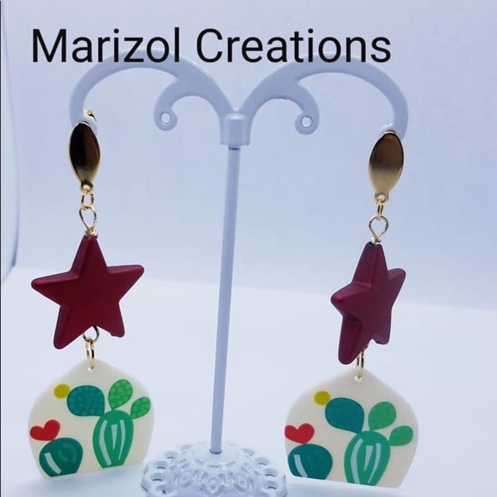 Handmade Woman  Earrings